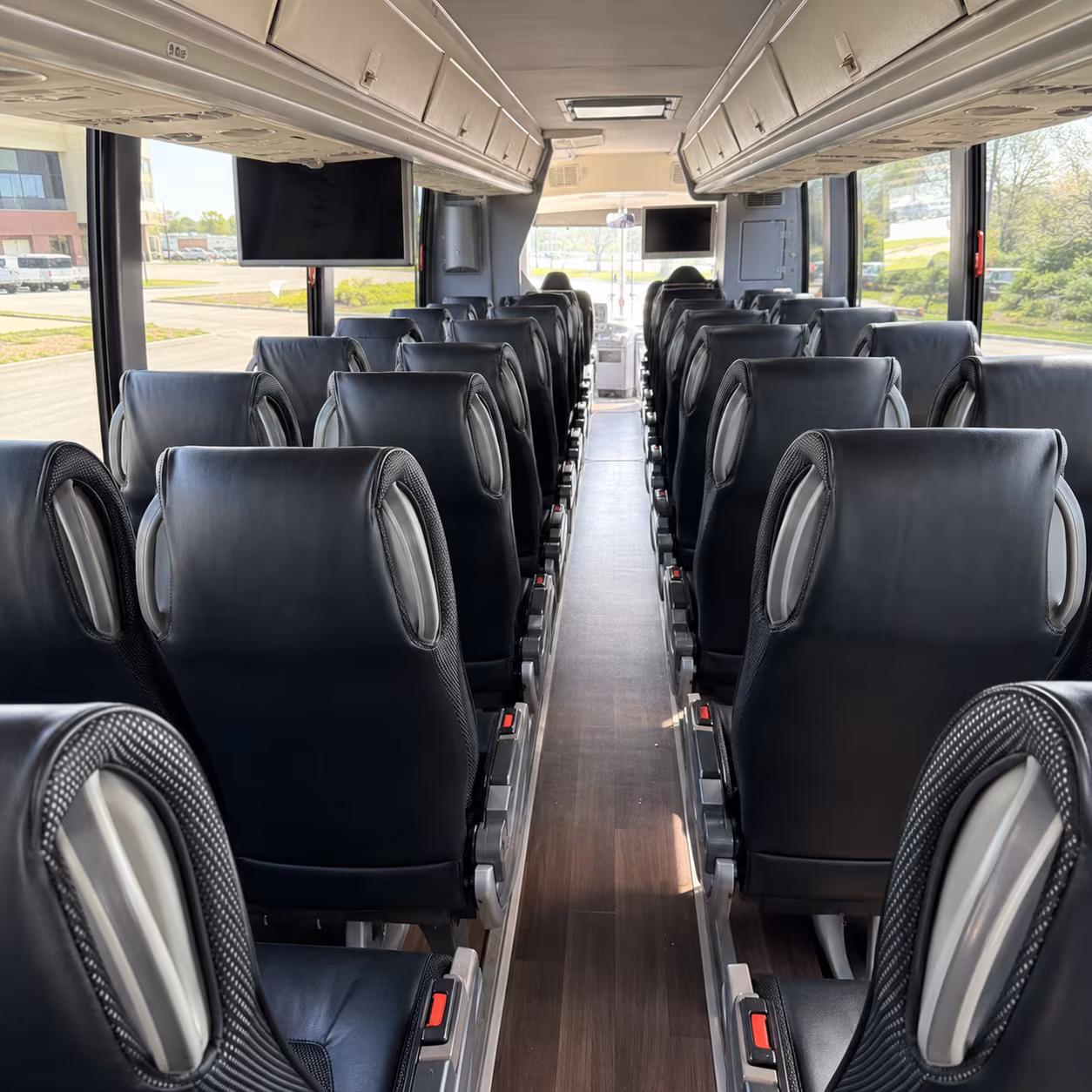 bus rentals for law enforcement first responder group transport near mesquite