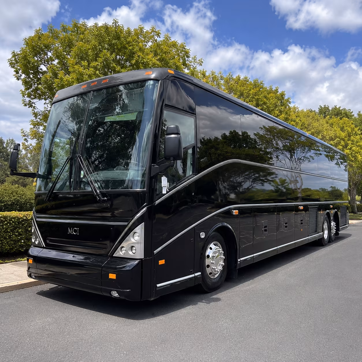 charter bus shuttle service for mesquite warehouse and distribution groups