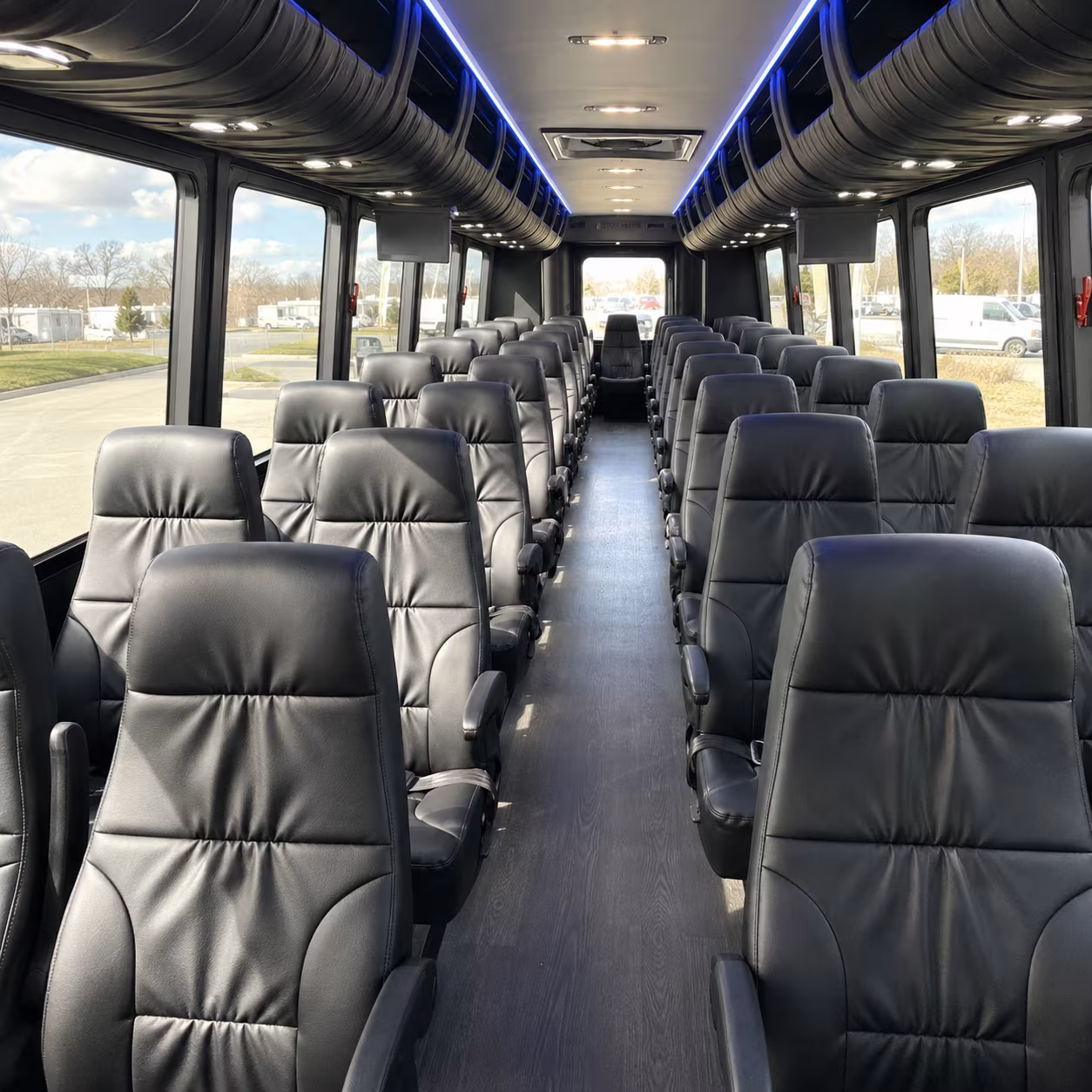 charter buses for mesquite wedding venues and outdoor ceremony sites