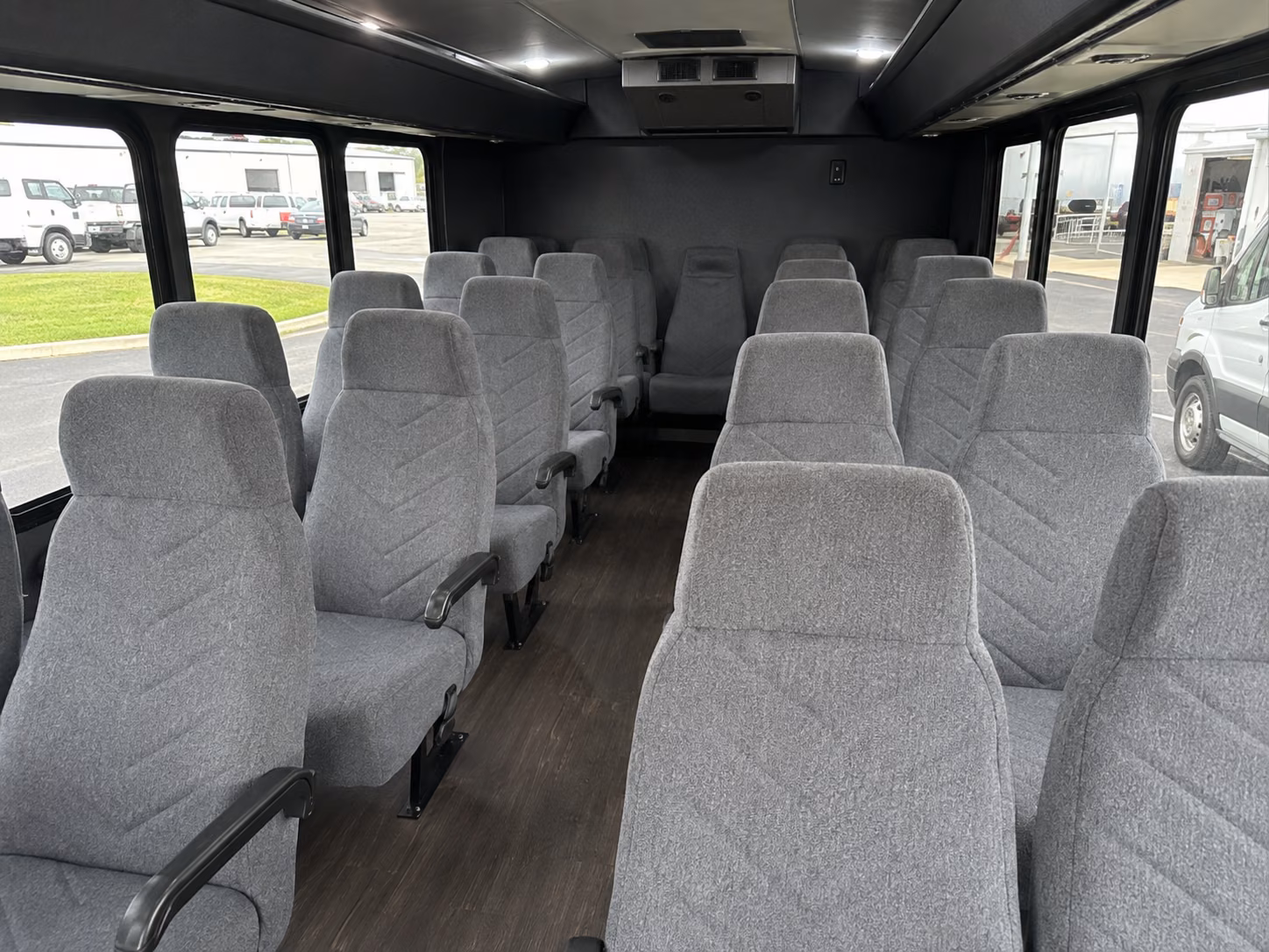 mesquite 15 passenger minibus inside