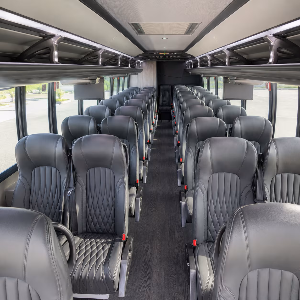mesquite 25 passenger minibus interior