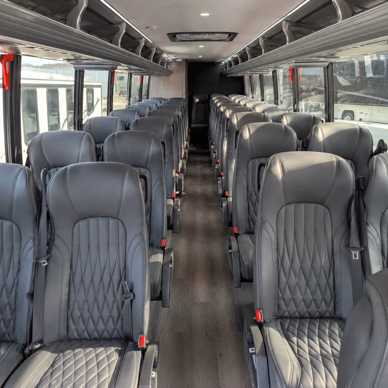 mesquite 30 passenger minibus inside