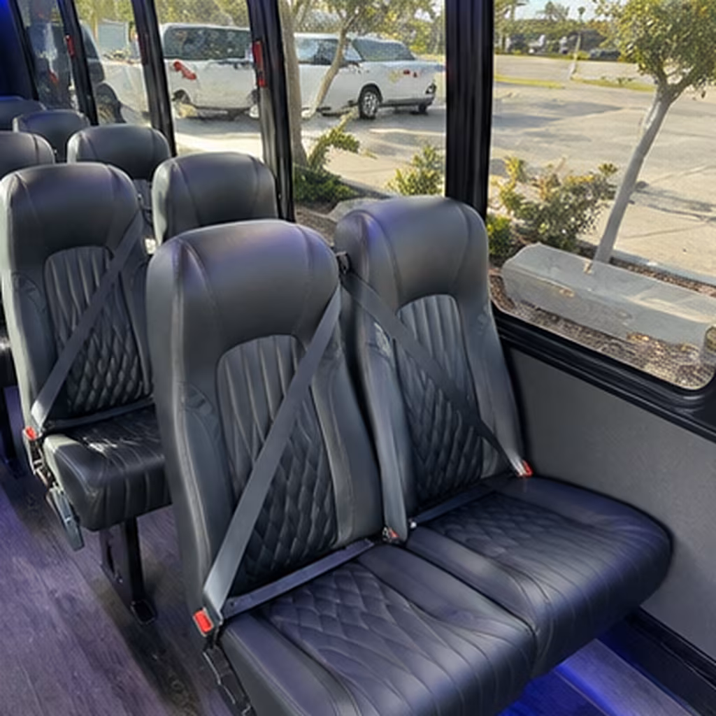 mesquite 30 passenger minibus interior