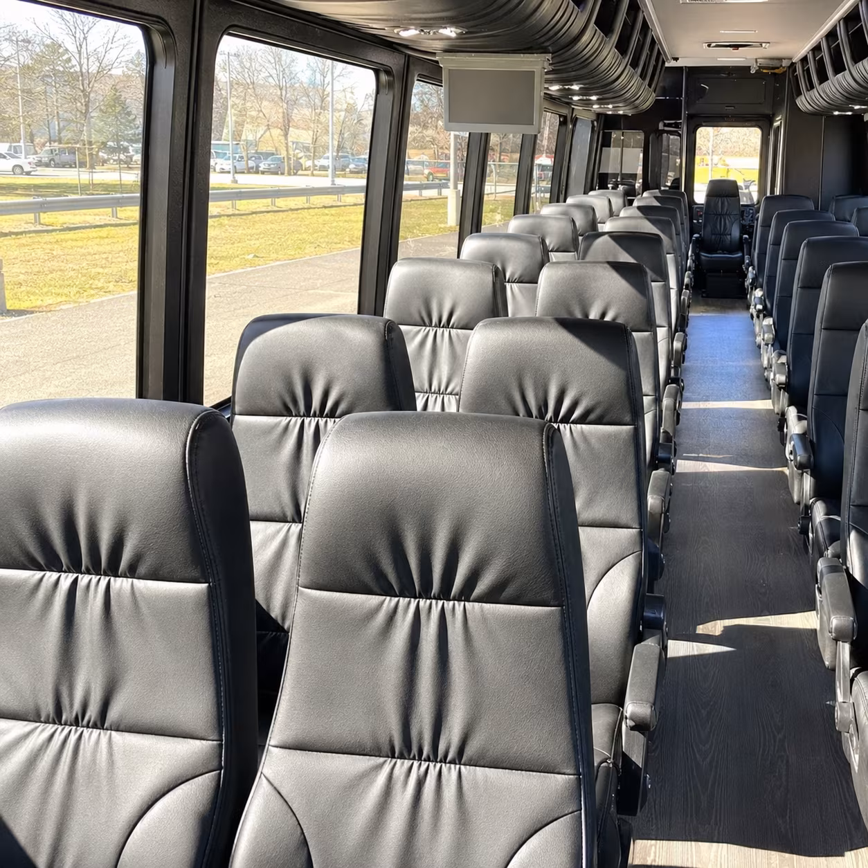 mesquite corporate event transportation onboard seating