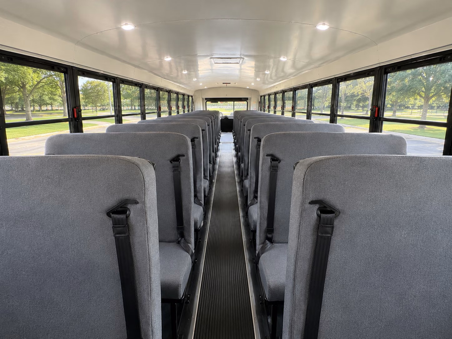 mesquite school bus inside