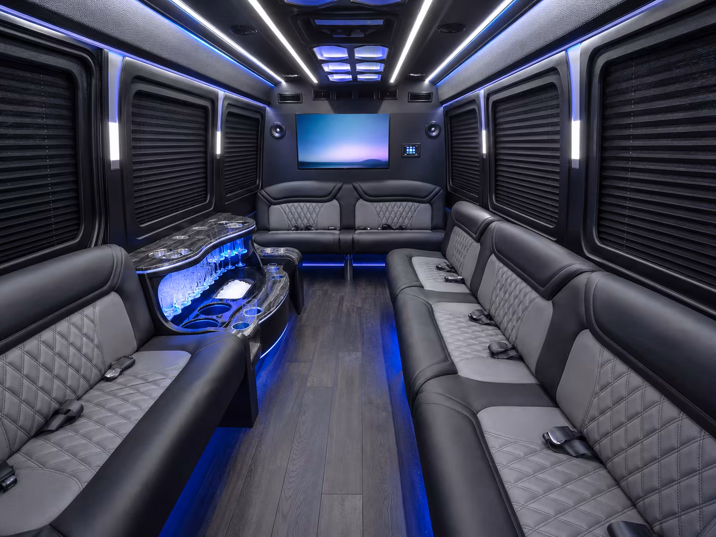 mesquite sprinter limousine interior