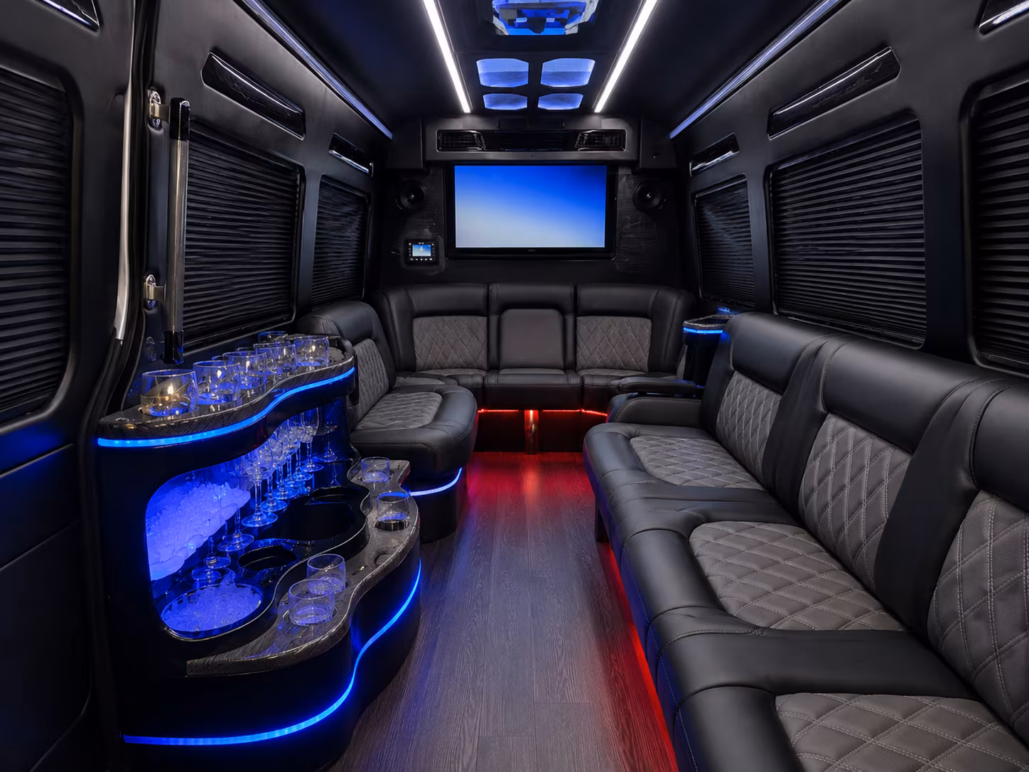 prom night bus rentals covering mesquite venues and dallas destinations