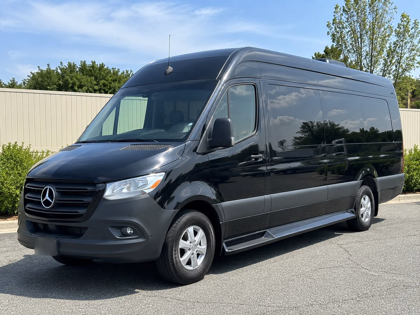 sprinter vans and limos for mesquite wedding day vip runs